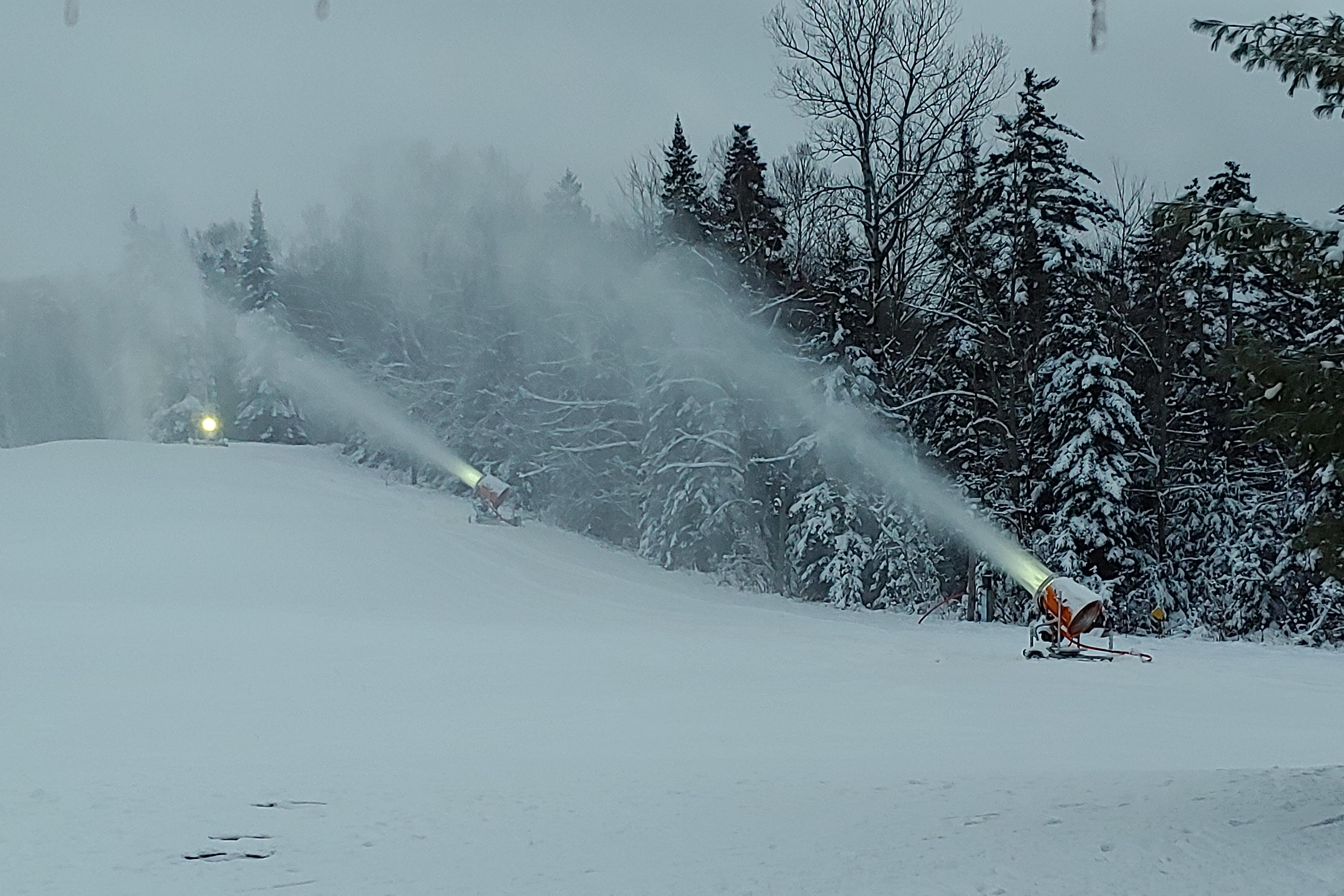 Snow Compating Snowmaking for Vermont Cross Country Skiers — Ski Vermont